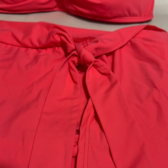 Tommy Bahama Pink Bikini Set with Bandeau Top - Picture 3 of 14